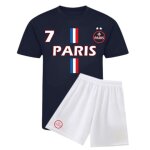 Ensemble foot enfant inspir� paris 2 etoiles - maillot et short - edition champions