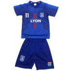 Ensemble de foot maillot et short lyon enfant (taille 10 ans, couleur bleu)