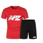 Ensemble de foot short et maillot npz enfant rouge (taille 3 / 4 ans, couleur rouge)