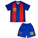 Ensemble football enfant barcelone n10 - tee shirt et short - taille 14 ans