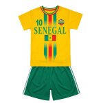 Ensemble de football enfant s�n�gal - maillot n10 & short - polyester