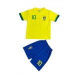 Ensemble de football maillot et short brsil enfant (taille 12 ans, couleur jaune)