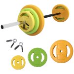 Ensemble halt�res et barre 20 kg - musculation r�glable - entra�nement musculaire & halt�rophilie