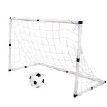 Ensemble de jeu de football en plein air, mini filet de but de football pour enfants avec 1 gonfleur ...