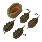 Ensemble de lanceur d'appâts pour la pêche a la carpe, matériel de pêche en plein air, méthode en ligne, ... Ensemble de lanceur d'appâts pour la pêche a la carpe, matériel de pêche en plein air, méthode en ligne, ...