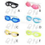 Ensemble de lunettes de natation pour hommes et femmes, etanche, anti - bu�e, protection uv, lunettes ...