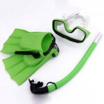 Ensemble de masques de plonge pour enfants, anti - bue, masque de natation, kit de palmes de comptitivit ...