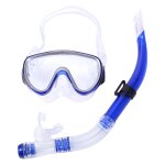 Ensemble masque de plonge et tuba, lunettes de natation rglables, sans fuite, tube de plonge anti ...