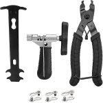 Ensemble d'outils de chaîne de vélo 3 en 1 - dérive - chaîne / vérificateur d'usure de chaîne / pince ... Ensemble d'outils de chaîne de vélo 3 en 1 - dérive - chaîne / vérificateur d'usure de chaîne / pince ...