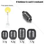 Ensemble de pche en plomb, ensemble de 5 pices, 31 - 77g, poids 3 - 116g, choix multiple, pendentif ...