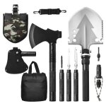 Ensemble pelle de survie 16 en 1 - duoku - pelle de camping pliable - avec hachette - equipement d'urgence ... Ensemble pelle de survie 16 en 1 - duoku - pelle de camping pliable - avec hachette - equipement d'urgence ...