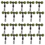 Ensemble de perles de chod roulant, mat�riel pivotant a changement rapide pour la p�che a la carpe heli, ...