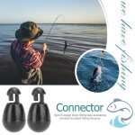 Ensemble de perles de p�che a changement rapide, ligne de p�che europ�enne, crochet, choc instantan�, ...