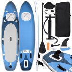 Ensemble de planche sup gonflable bleu 330x76x10 cm vidaxl vidaxl