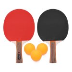 Ensemble de raquettes et balles de tennis de table l�ger kit de raquette de tennis de table puissant ...