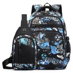 Ensemble de sacs a dos cool football printing, sac de poitrine, sac a dos de capacit, sacs simples pour ...