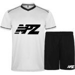Ensemble short et maillot de foot npz blanc enfant