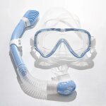 Ensemble de tuba pour enfants, equipement de plonge en apne, lunettes de natation unisexes pour enfants, ...