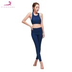 Ensemble de yoga pour femmes, soutien - gorge, pantalon, combinaison de course, elastique, v�tements ...