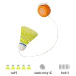 Entraneur de badminton d'auto - apprentissage rglable, outil d'entranement portable, robot command, ...