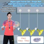 Entraneur de badminton a rebond automatique, entranement de puissance unique, auto - shoe, 1 pice ...