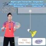 Entraneur de badminton a rebond automatique, entranement de puissance unique, auto - shoe, 1 pice ...
