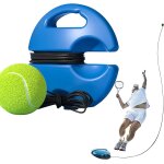 Entraîneur de tennis et 1 balle de rebond, pratique du tennis de rebond portable tennis Entraîneur de tennis et 1 balle de rebond, pratique du tennis de rebond portable tennis