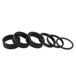 Entretoise de casque de vlo en aluminium, 6 pices, rondelle de fourche de tige de vlo 2 / 3 / 5 / ...