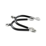 Eperon d'�quitation a billes recouverts de caoutchouc premier equine