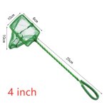 Epuisette a poissons pour aquarium, filet de pche utile et portable avec un long manche, 1 pice,