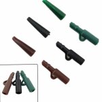 Equipement de carpe d'agrafe de plomb de s�curit� d'attirail de terminal de p�che de 10 ensembles avec ...