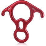 Equipement d'escalade plaque de gréement 50kn rescue figure 8 descendeur avec grande oreille courbée ... Equipement d'escalade plaque de gréement 50kn rescue figure 8 descendeur avec grande oreille courbée ...