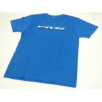 T - shirt homme man typo blu marque five taille xl coloris bleu pour motard neuf