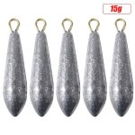 Equipement de p�che en plomb, evier, poids 10g 50g, choix multiple, pendentif de feuille de saule, outils ...