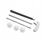 Equipement de putter de golf portable pliable a 3 sections et double face