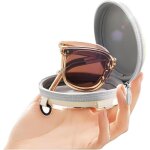 Ersan - surlunettes de soleil femme polarises, lgres et pliables, uv400, anti - eblouissement pour ...