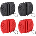 Ershi - lot de 4 mini taille - crayons de cuisine portables a double face, pour la famille, les voyages ...