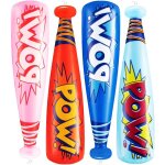 Ershi - 4 pcs grandes battes de baseball gonflables de couleurs assorties idales pour plage piscine ...