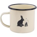 Ershi - mug et tasse pour camping rtro en email portable idale pour outdoor 350 ml (12 oz)[1382]