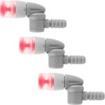 Eryi - 3pcs valves de rechange pour embout buccal, kit de connecteurs pour valves de morsure pour vlo ...