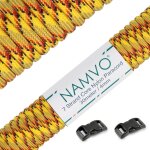 Eryi - 550 paracord mil spec type iii 7 strand parachute cord total length 100ft / 30 meters spots / ... Eryi - 550 paracord mil spec type iii 7 strand parachute cord total length 100ft / 30 meters spots / ...