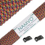 Eryi - 550 paracord mil spec type iii 7 strand parachute cord total length 100ft / 30 meters spots / ... Eryi - 550 paracord mil spec type iii 7 strand parachute cord total length 100ft / 30 meters spots / ...
