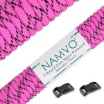 Eryi - 550 paracord mil spec type iii cordon de parachute a 7 brins longueur totale 100 pieds / 30 mètres ... Eryi - 550 paracord mil spec type iii cordon de parachute a 7 brins longueur totale 100 pieds / 30 mètres ...
