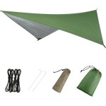 Eryi - bche anti - pluie tarp toile de tente impermable abri de randonne parasol portable auvent anti ...
