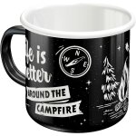 Eryi - mug rétro en email 360 ml life is better around the campfire ¿ idée cadeau pour les fans de camping, ... Eryi - mug rétro en email 360 ml life is better around the campfire ¿ idée cadeau pour les fans de camping, ...