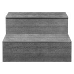 Escalier de spa a 2 marches - duoku - piscine hors sol ou gonflable - charge de 272, 16 kg - pour porche, ...