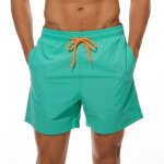 Escatch - short de bain en nylon pour homme, vtement de sport tendance, schage rapide, poches arrire, ...
