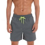Escatch - short en nylon a schage rapide pour homme, maillot de bain respirant avec doublure en maille, ...