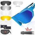 Eshark - lunettes de cyclisme polarises photochromiques pour hommes et femmes, vtt, vlo de route, lunettes ...