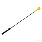 Esquirla golf swing trainer accessoires force golf swing trainer bton pour echauffement jaune